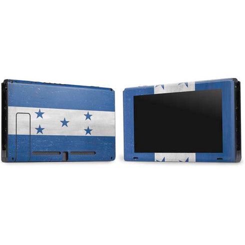 Honduras Flag Distressed Nintendo Switch Bundle Skin